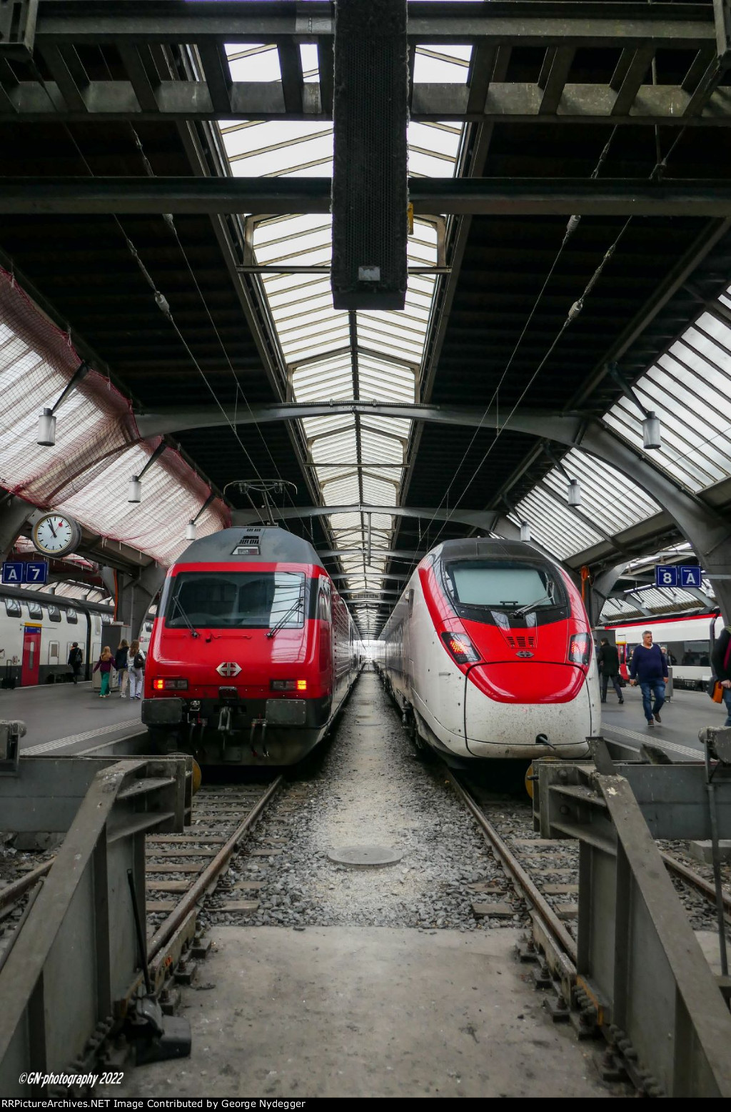 SBB RABe 501 "Giruno" built by Stadler Rail & SBB Re 460